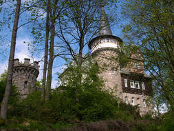Die Burg in Unterschierke